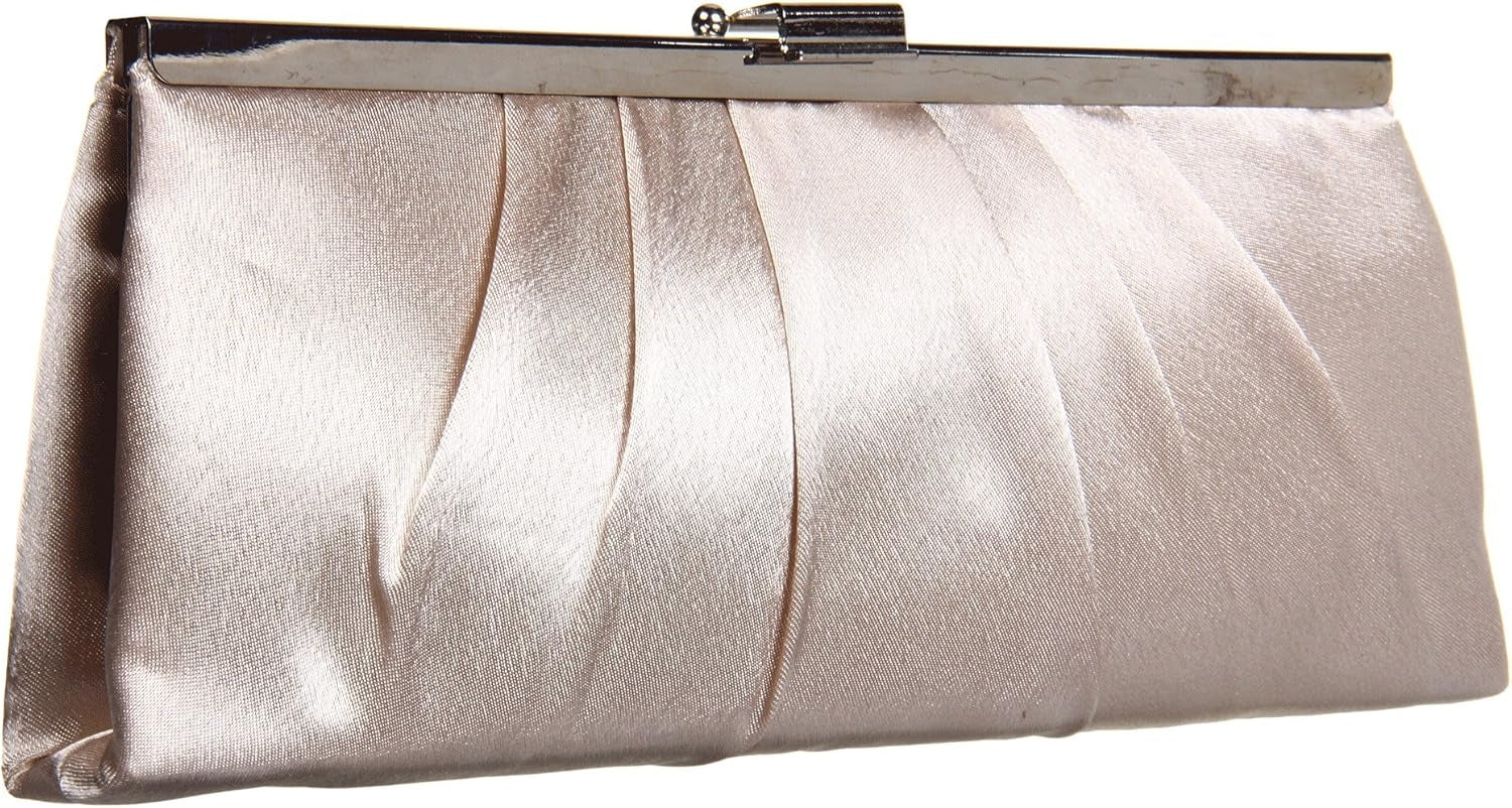 Blaire Women'S Satin Frame Evening Clutch Bag Purse with Shoulder Chain Included | Satin