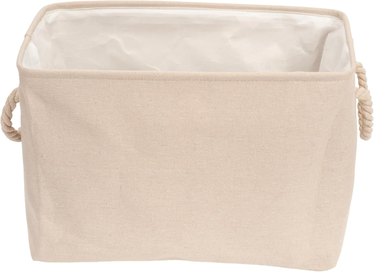 Collapsible Fabric Dog Toy Storage Bin – Durable, Stylish, Space-Saving Organizer for Pet Toys & Accessories – Neutral Design