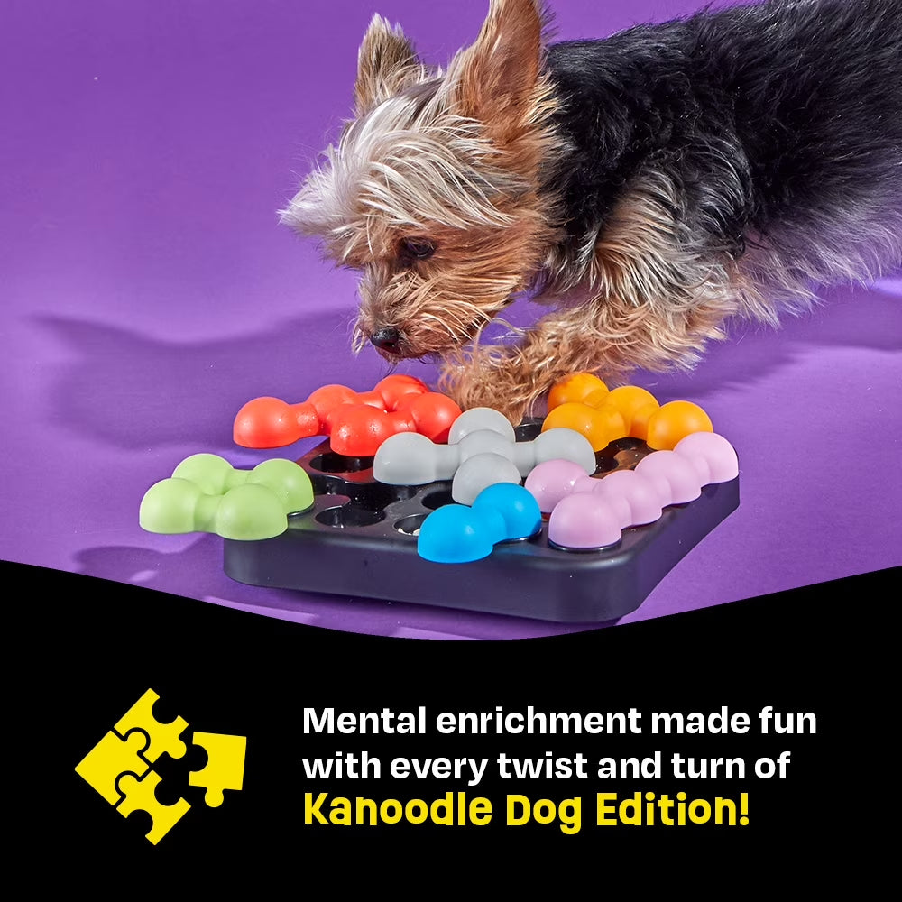 Kanoodle Dog Edition Small, Interactive Dog Toys, Dog Puzzle Toy, Enrichment Toy for Dogs, Dog Slow Feeder