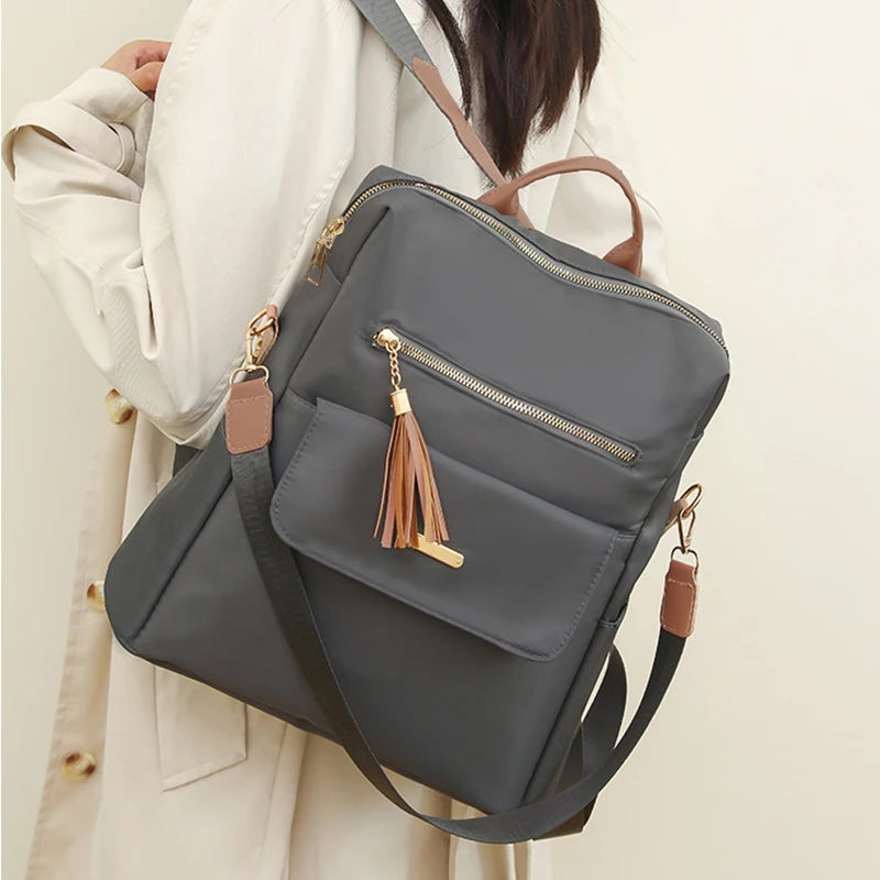 Neutral Style Backpack for Men and Women, Suitable for Travel, Tourism, Photography, and Student Use as a Schoolbag.