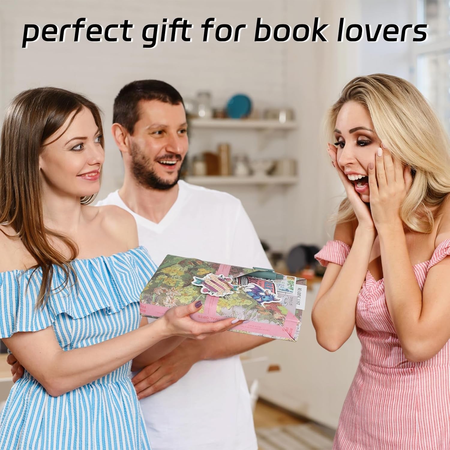 Blind Date with a Book,Blind Books Date,Book Lovers Gifts for Women Family Friends or Yourself,Book Themed Bookish Gifts for Book Lovers (Dark Romance)