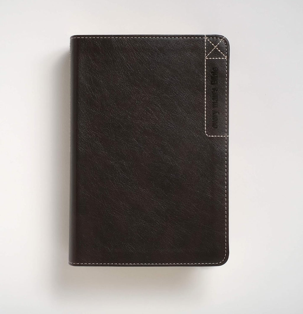Every Man'S Bible: New Living Translation, Deluxe Explorer Edition (Leatherlike, Brown) – Study Bible for Men with Study Notes, Book Introductions, and 44 Charts