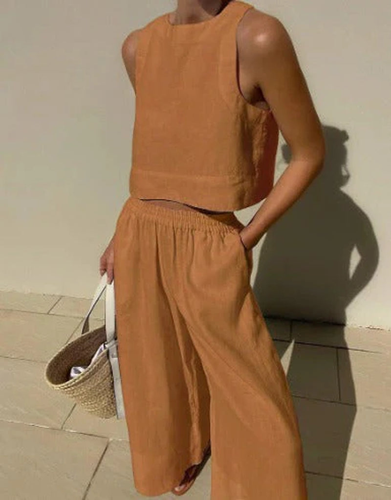Timeless Classic Two-Piece Set – Elegant and Comfortable, Perfect for Work and Weekend Urban Style
