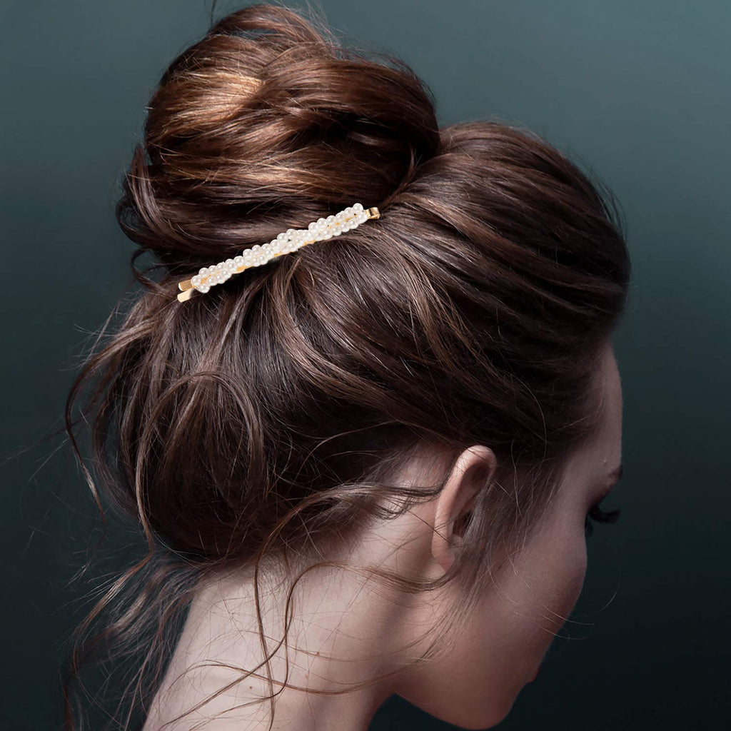 17 Pieces Gold Hair Pins Set Geometric Bobby Pin Barrettes Metal Gold Decorative Styling Jewelry Hair Clamps Accessories for Women Wedding Parties