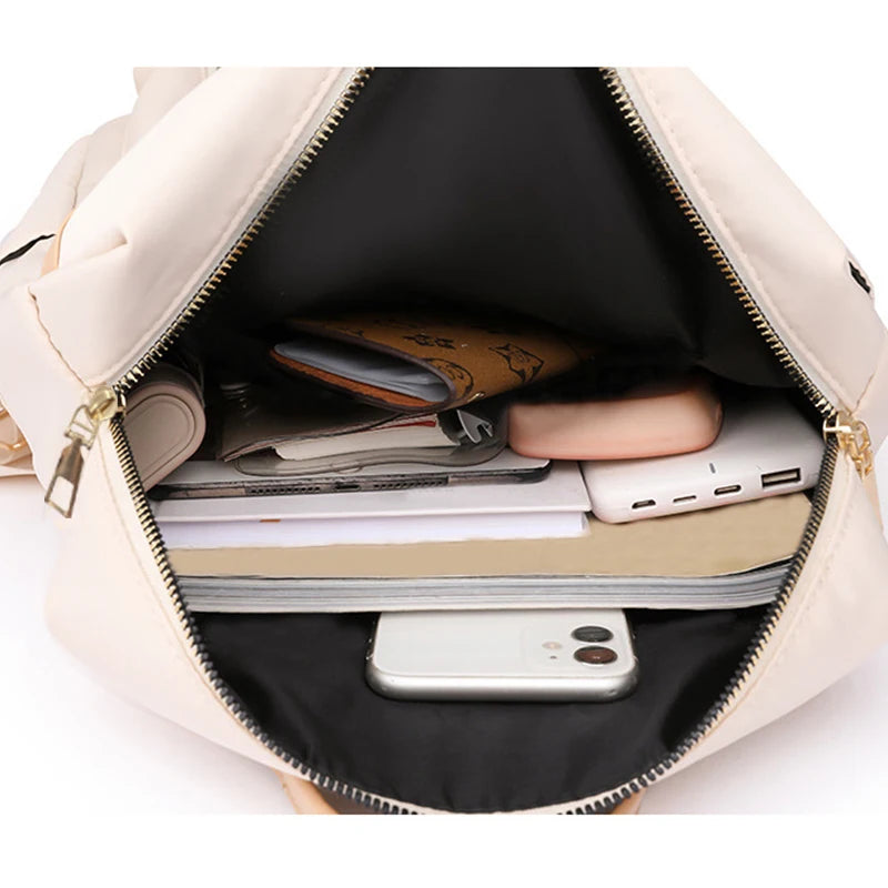 Neutral Style Backpack for Men and Women, Suitable for Travel, Tourism, Photography, and Student Use as a Schoolbag.